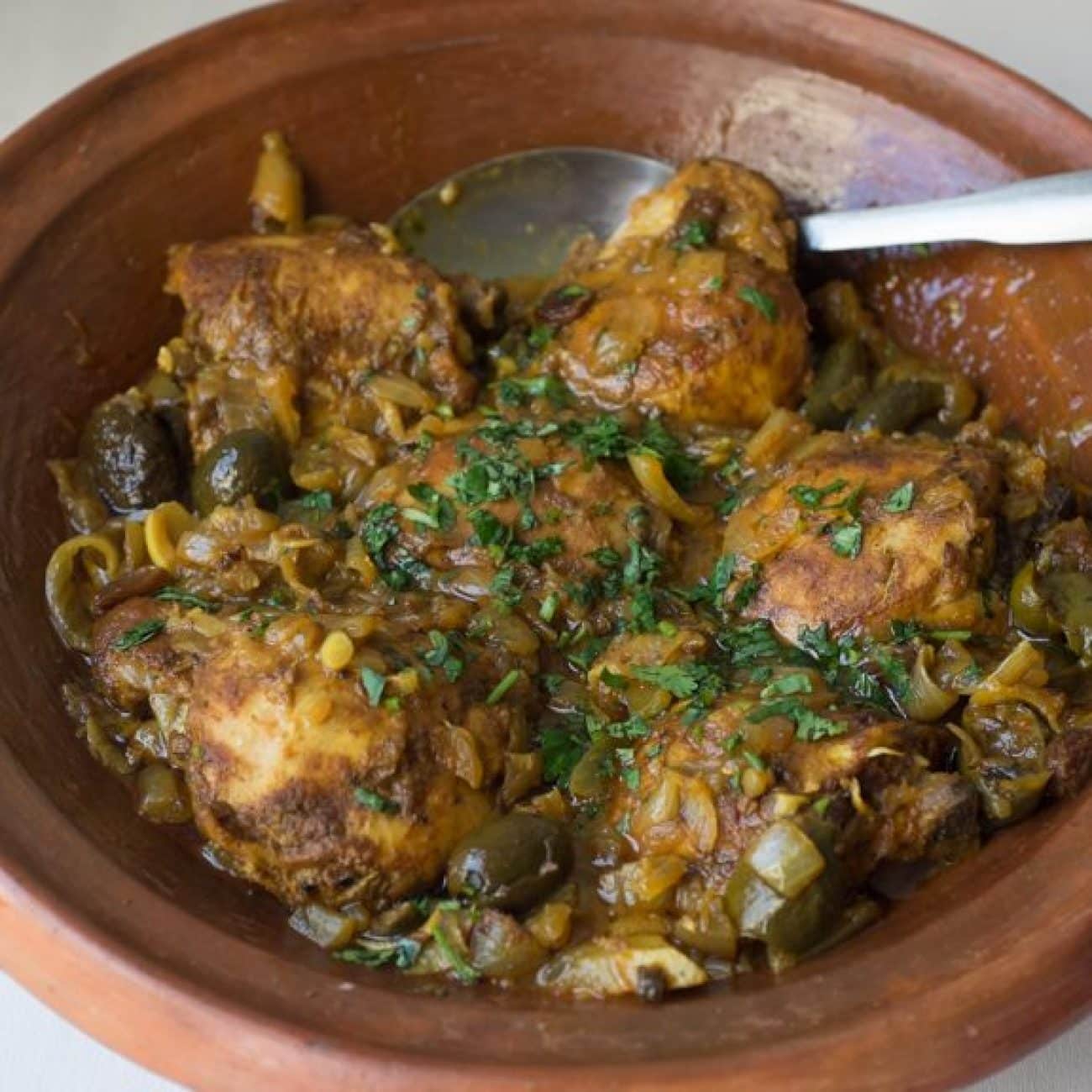 Moroccan Chicken With Preserved