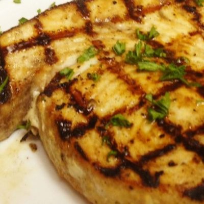 Moroccan Grilled Swordfish