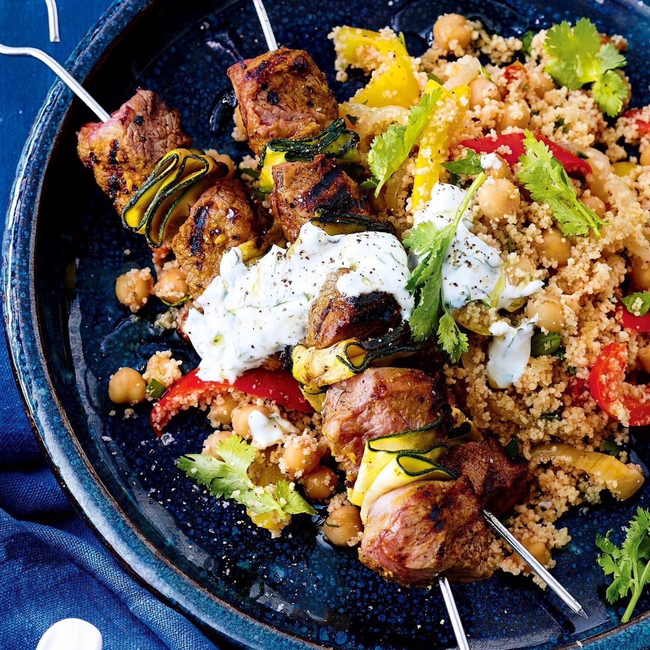 Moroccan Lamb Skewers