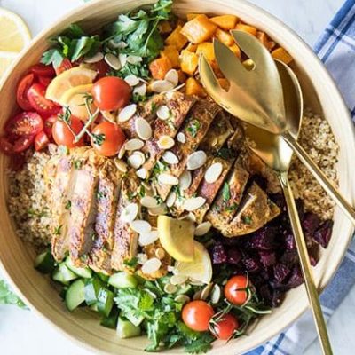 Moroccan Quinoa Salad With Sweet