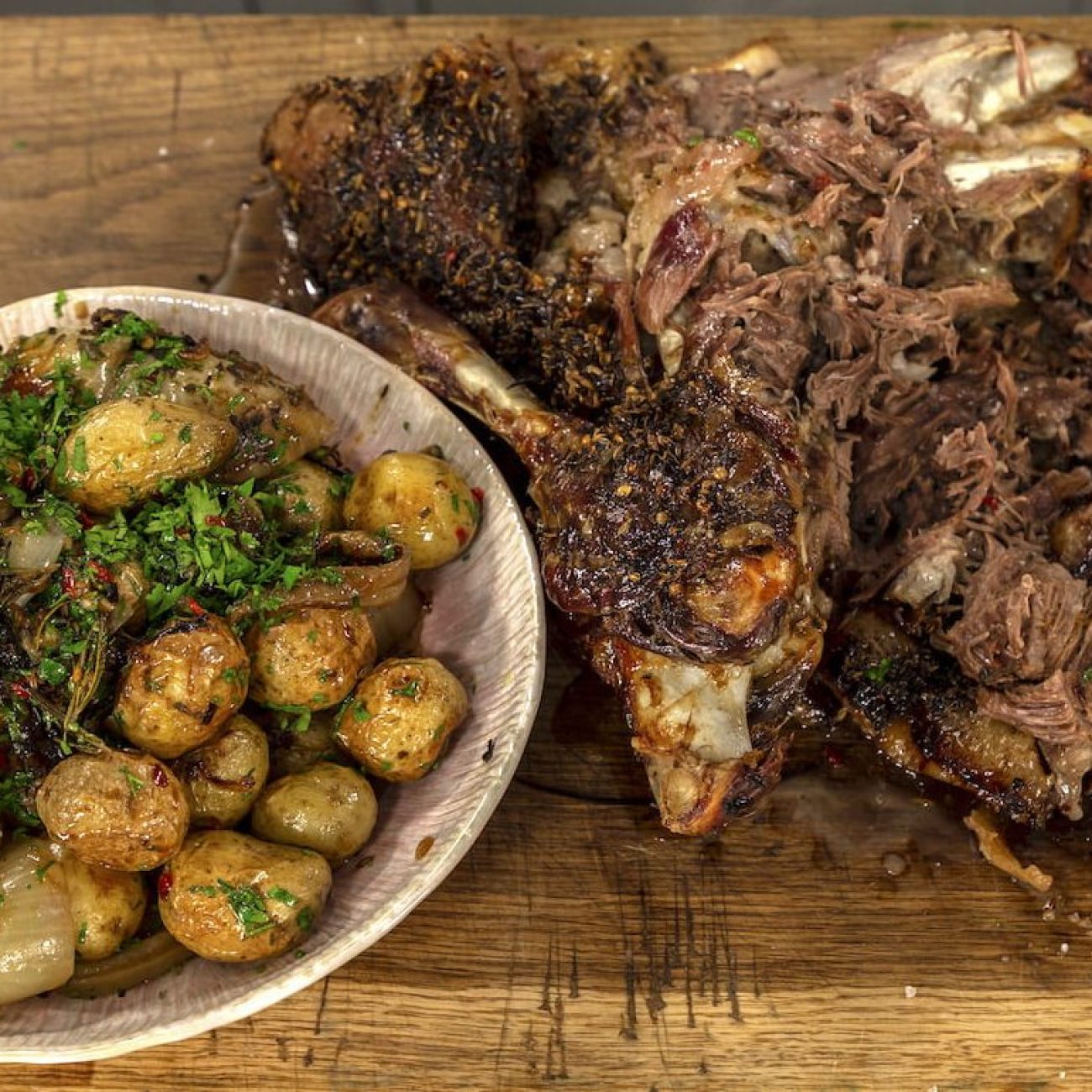 Moroccan Roasted Lamb