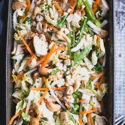 Moroccan Sesame Chicken Salad