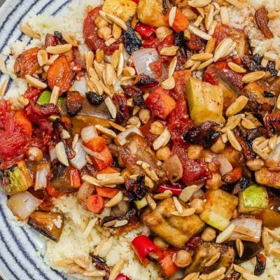 Moroccan Spiced Couscous With Fruits