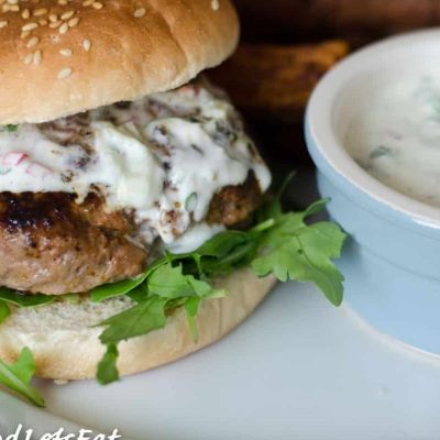 Moroccan- Spiced Lamb Burgers With