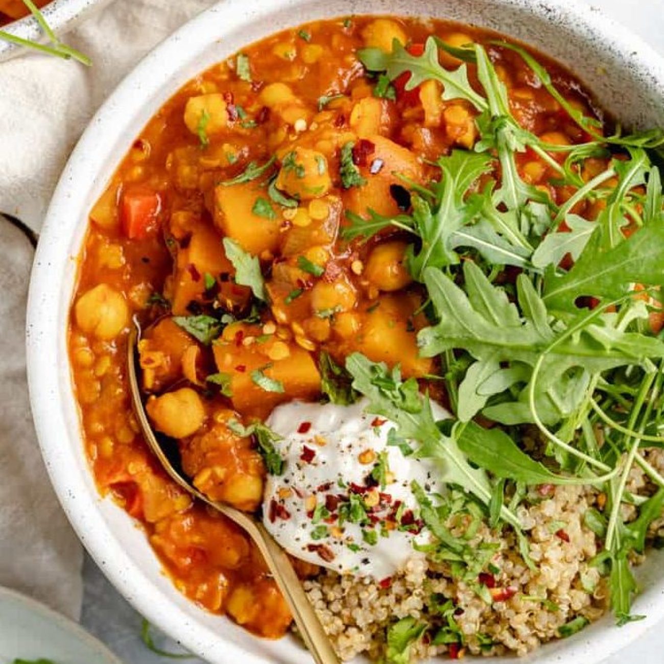 Moroccan-Style Chickpea Soup