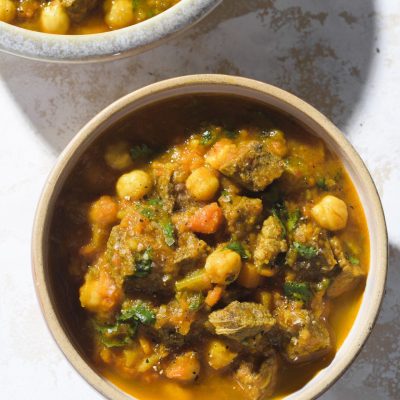 Moroccan Style Chickpea Stew