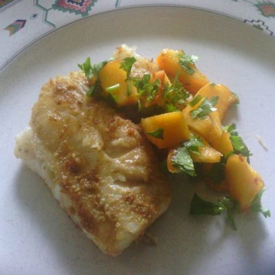 Moroccan-Style Tilapia With Cumin, Mango