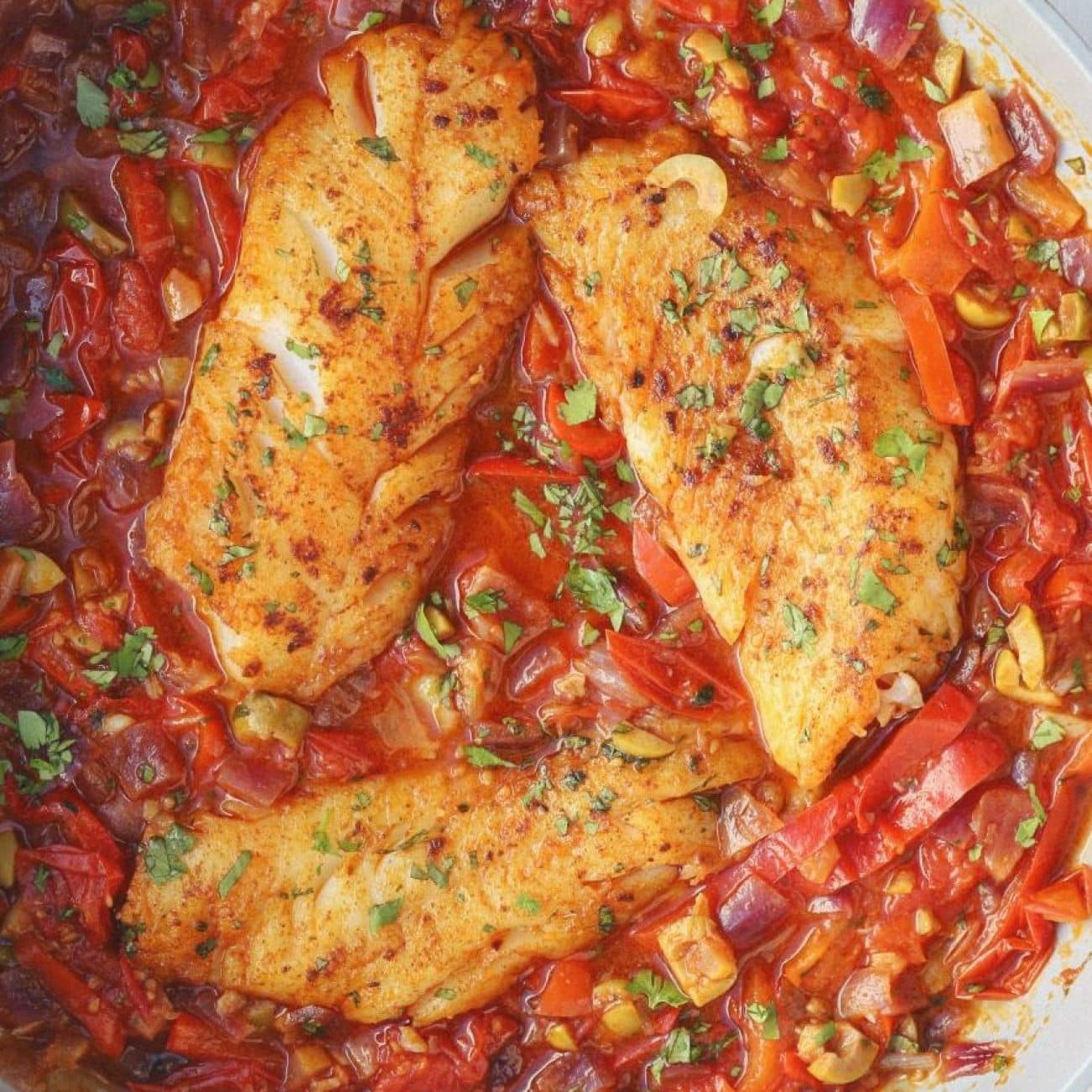 Morrocan Baked Fish