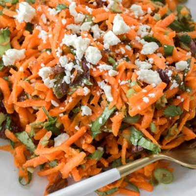 Morrocan Grated Carrot Salad With