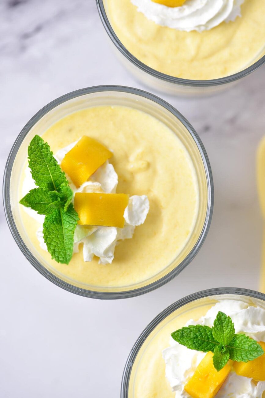 Mouthwatering Mango Mousse with a Zesty Twist