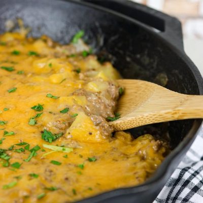 Mouthwatering Spicy Beef And Potato Skillet Recipe