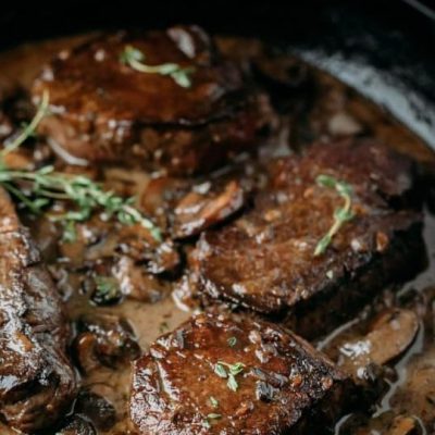 Mouthwatering Steak And Mushroom Salad Recipe