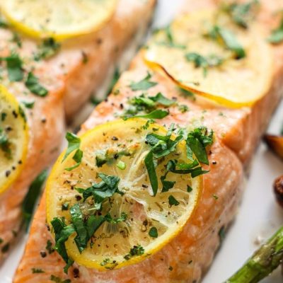 Mouthwatering Steamed Fish With Fresh Mint Infusion