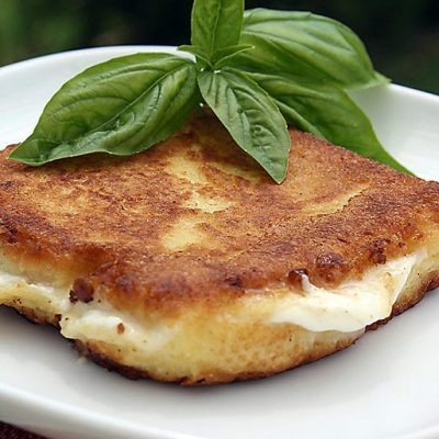 Mozzarella In Carrozza - Sauteed