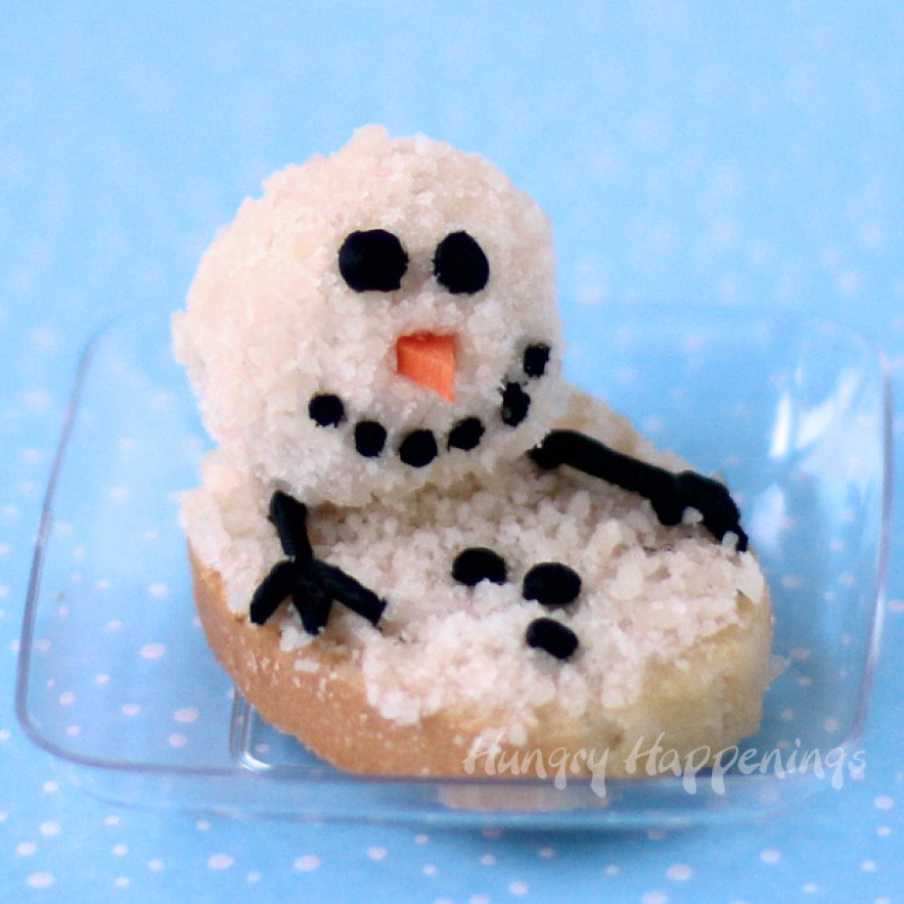 Mr. Snowman Cheese Ball