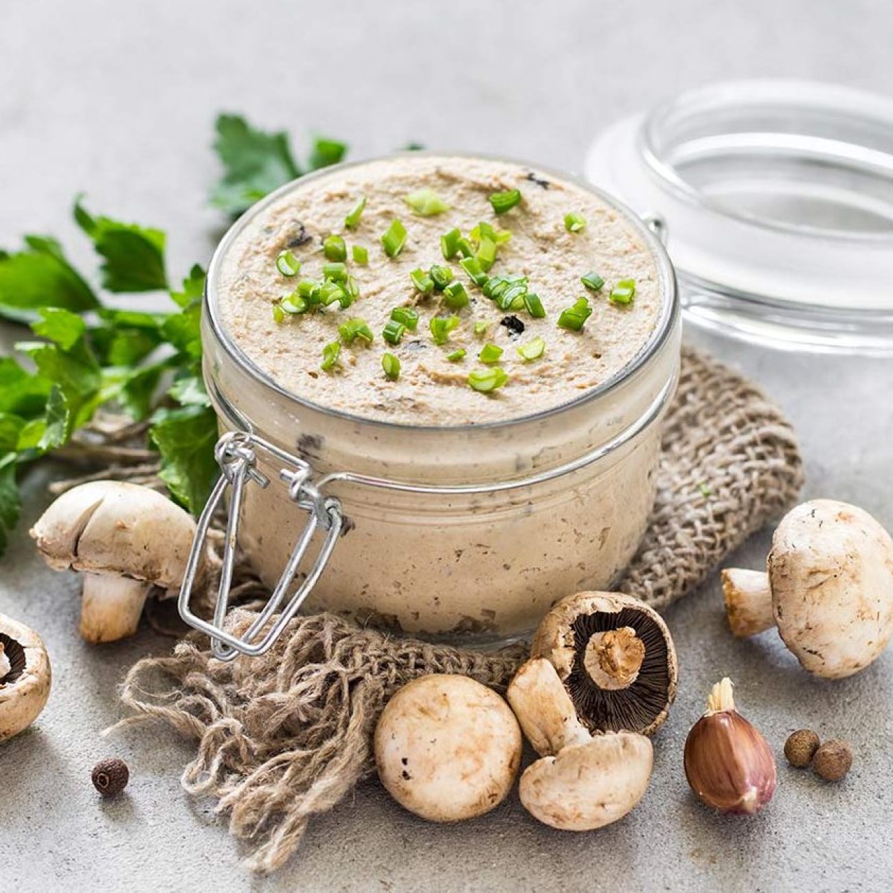 Mushroom Almond Pate