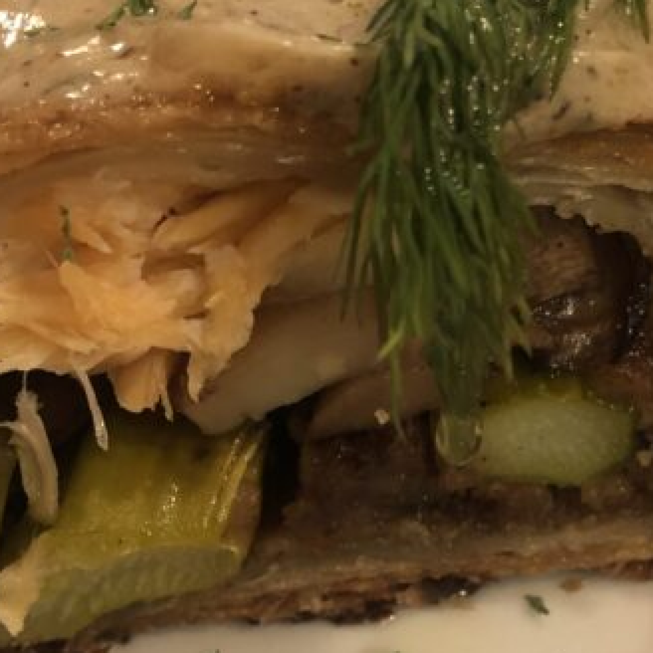 Mushroom And Asparagus Strudel