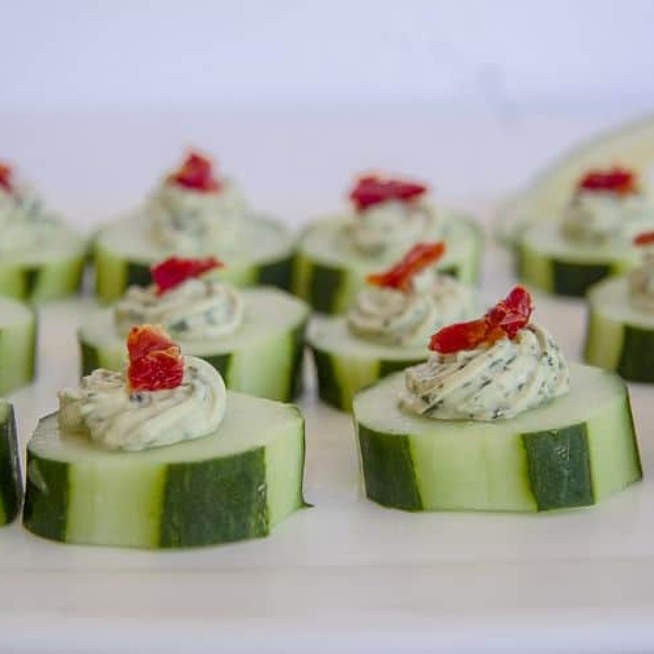 Mushroom And Cream Cheese Canapes