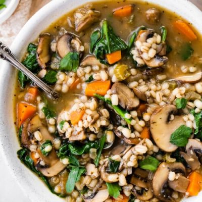 Mushroom- Barley Casserole