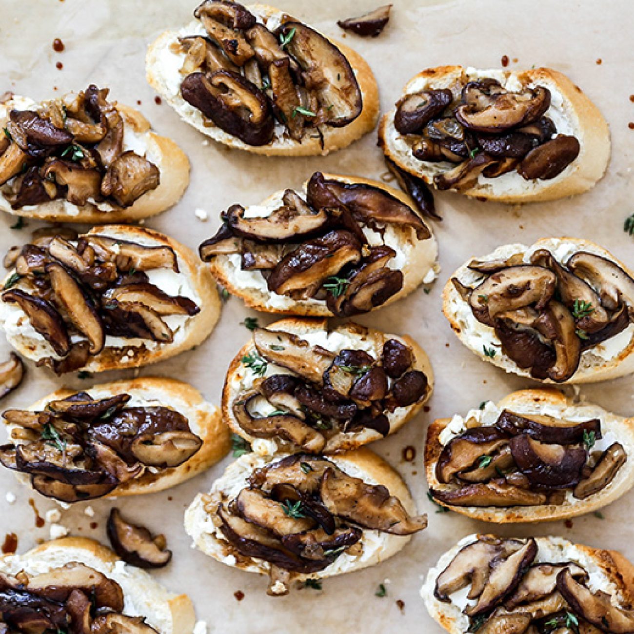 Mushroom Croustade Appetizers