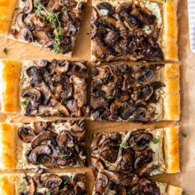 Mushroom Onion Tartlets