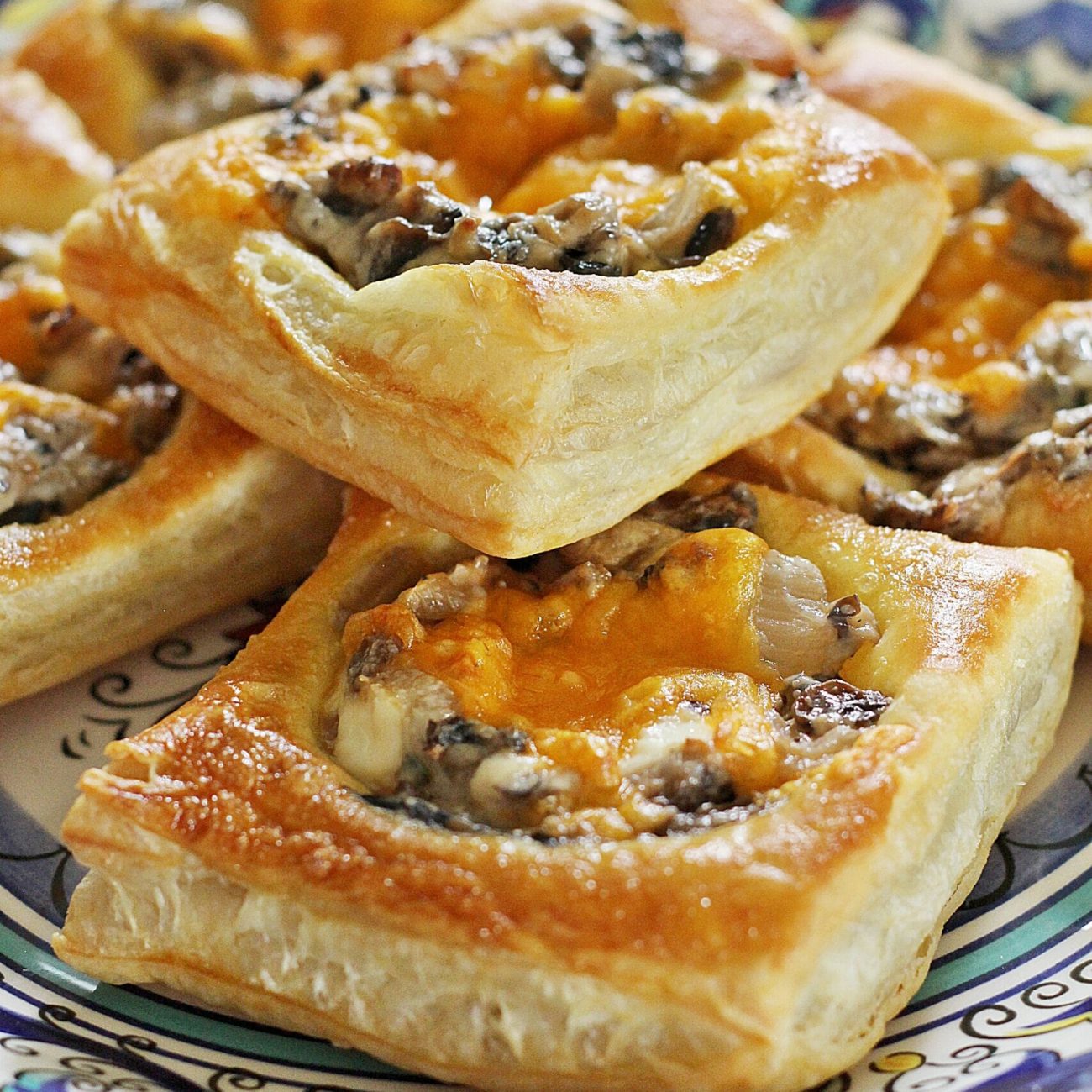 Mushroom Puff Pasties