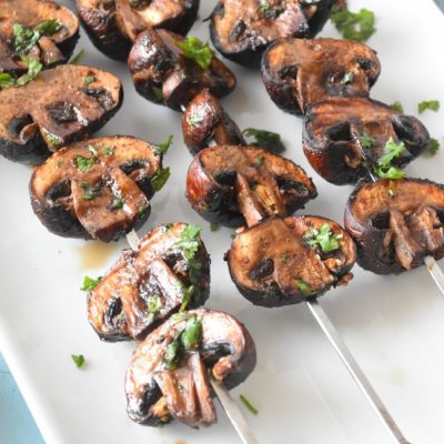 Mushroom Skewers