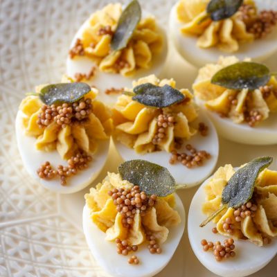 Mustard Deviled Eggs