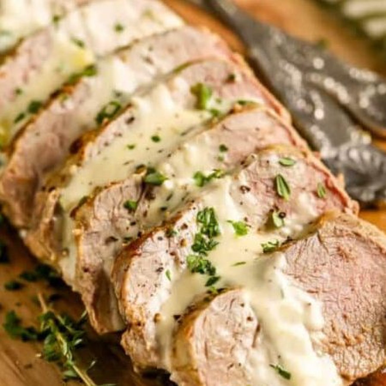 Mustard Garlic Pork Tenderloin