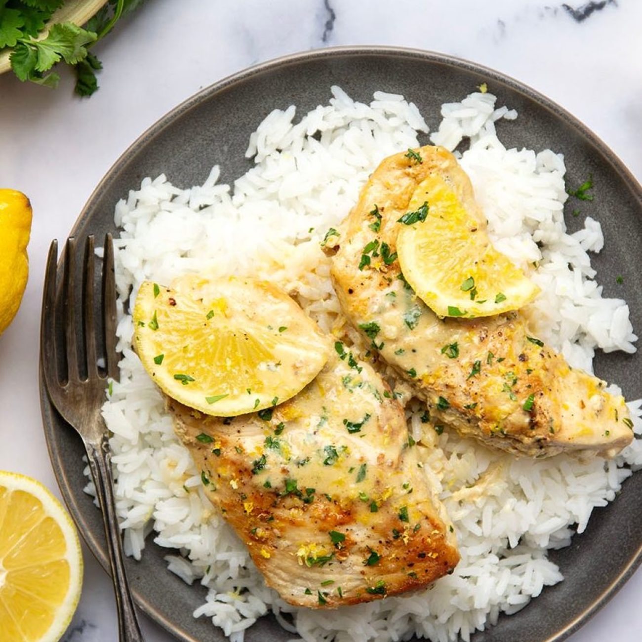 Mustard Lemon Chicken Breasts