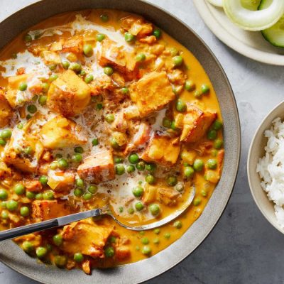 Mutter Paneer --Indian Cheese Curry