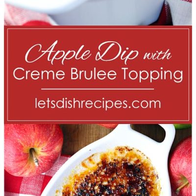 My Favorite Apple Dip