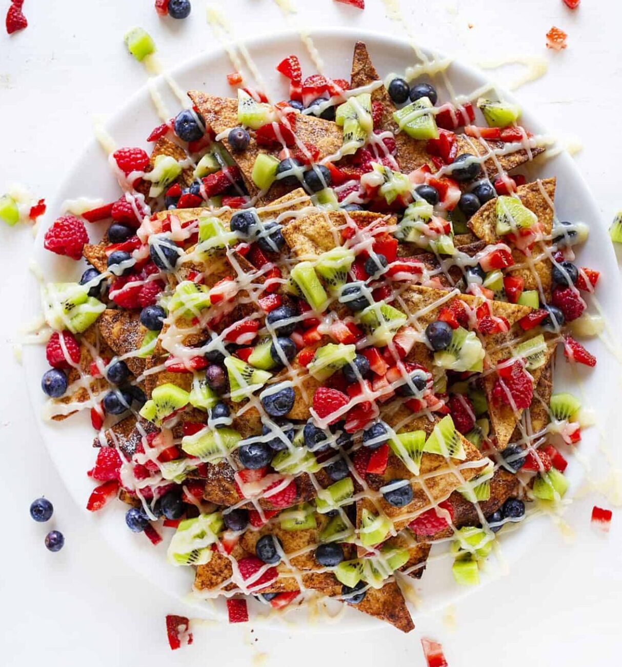 Nachos With Fruit Salsa