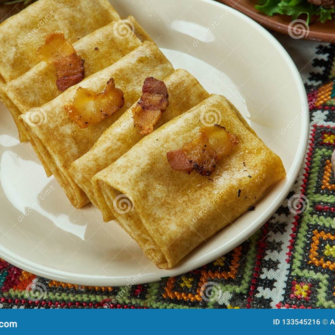 Nalysnyky Ukrainian Crepes