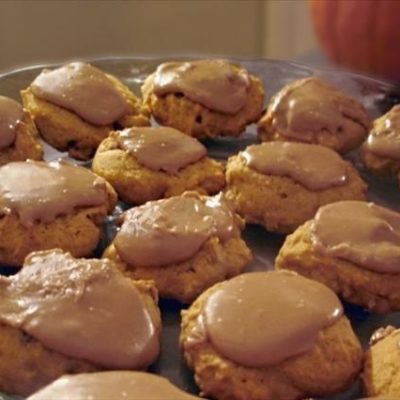 Nannys Pumpkin Cookies With Maple Penuche