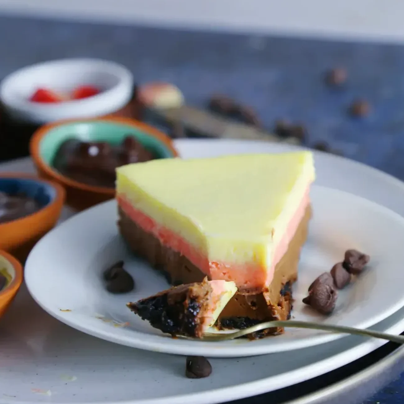 Neapolitan Cheesecake