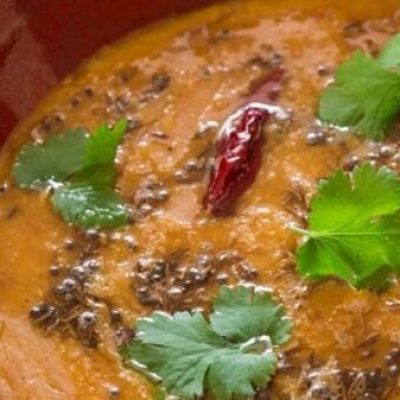 Nimbu Masoor Dal -Curried Lentils