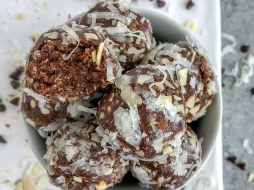 No Bake Almond Bites