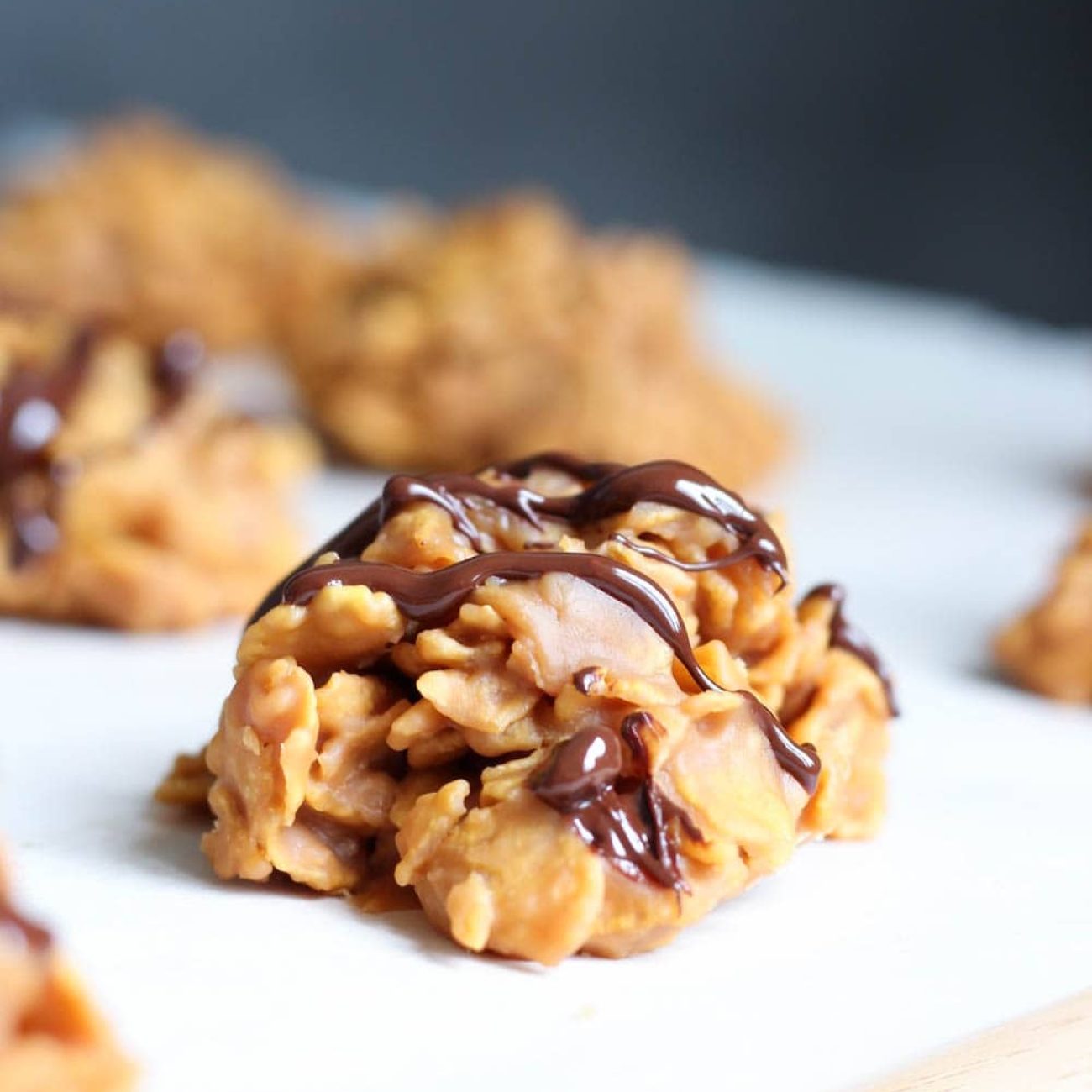 No Bake Corn Flake Cookies