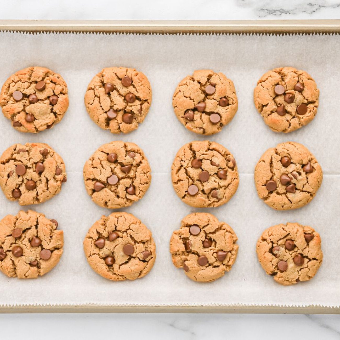 No Flour Peanut Butter Cookies