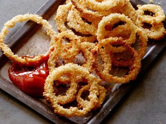 No-Fry Onion Rings