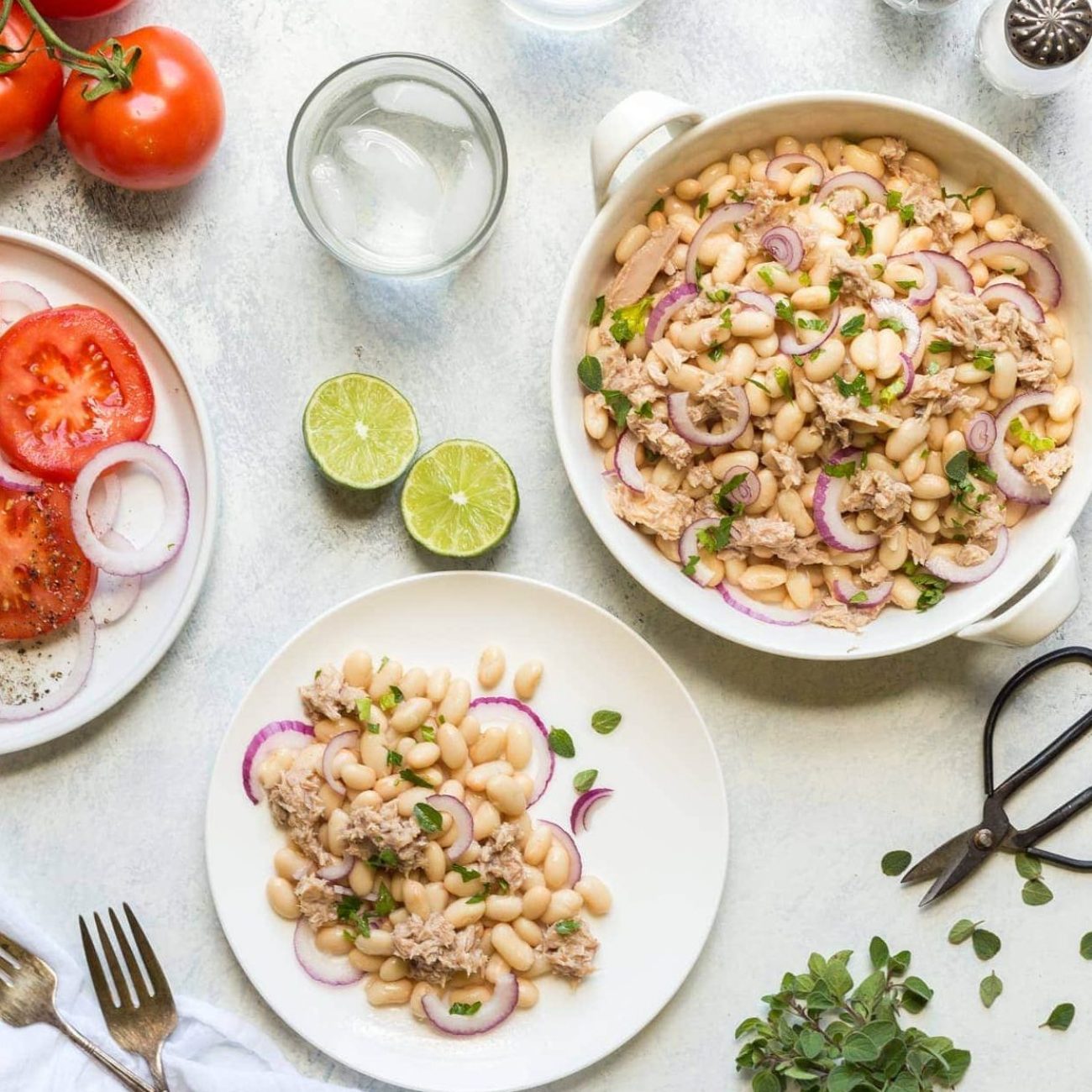 No-Shop Tuna And White Bean Salad