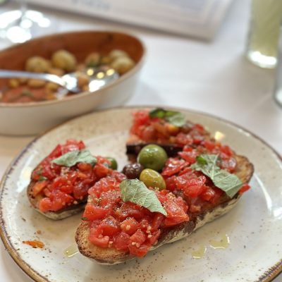 Northwest Bounty Bruschetta