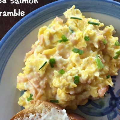 Norwegian Scrambled Eggs With Smoked