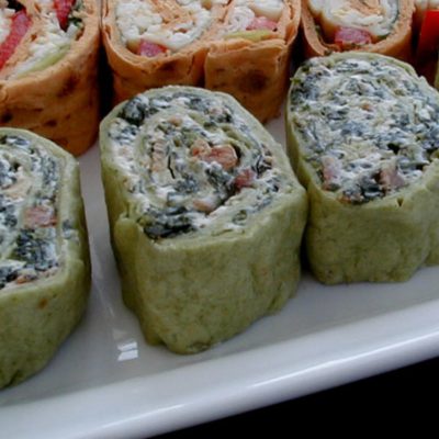 Not So Irish, Green Tortilla Appetizers