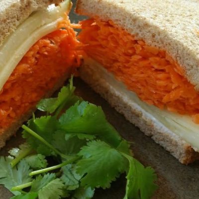 Nutty Carrot Sandwich