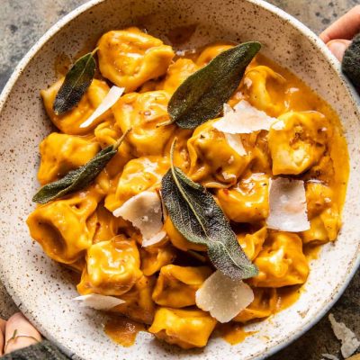 Nutty Cheese Tortellini