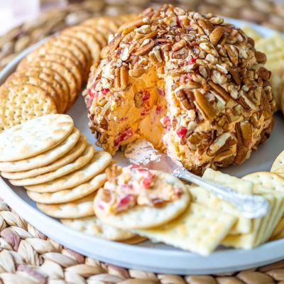 Nutty Pimiento Cheese Balls Adapted From