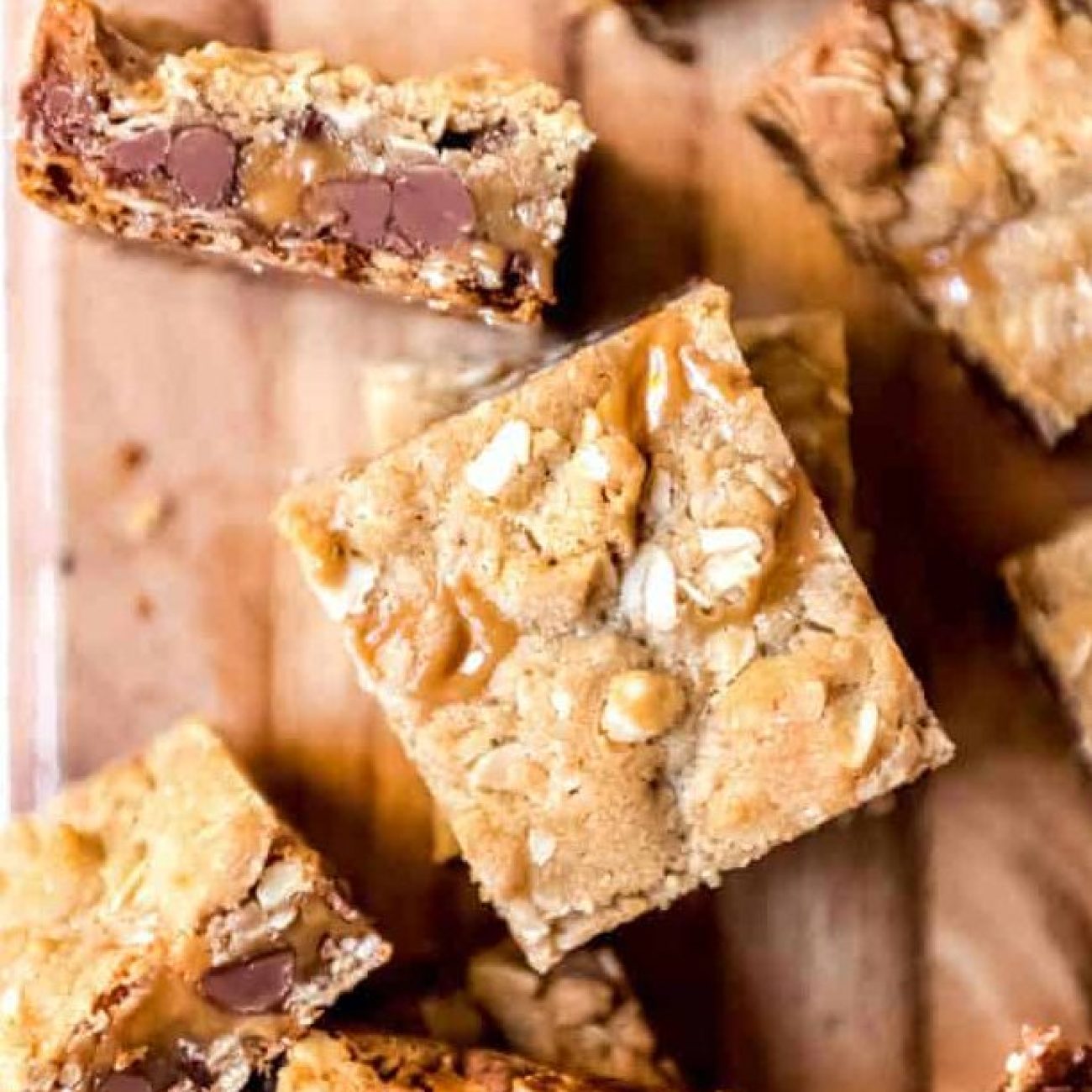 Oatmeal Chocolate Carmelitas