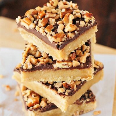 Oatmeal Chocolate Toffee Squares